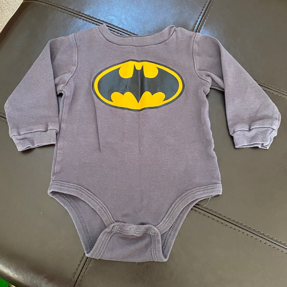 Batman 9 month onesie